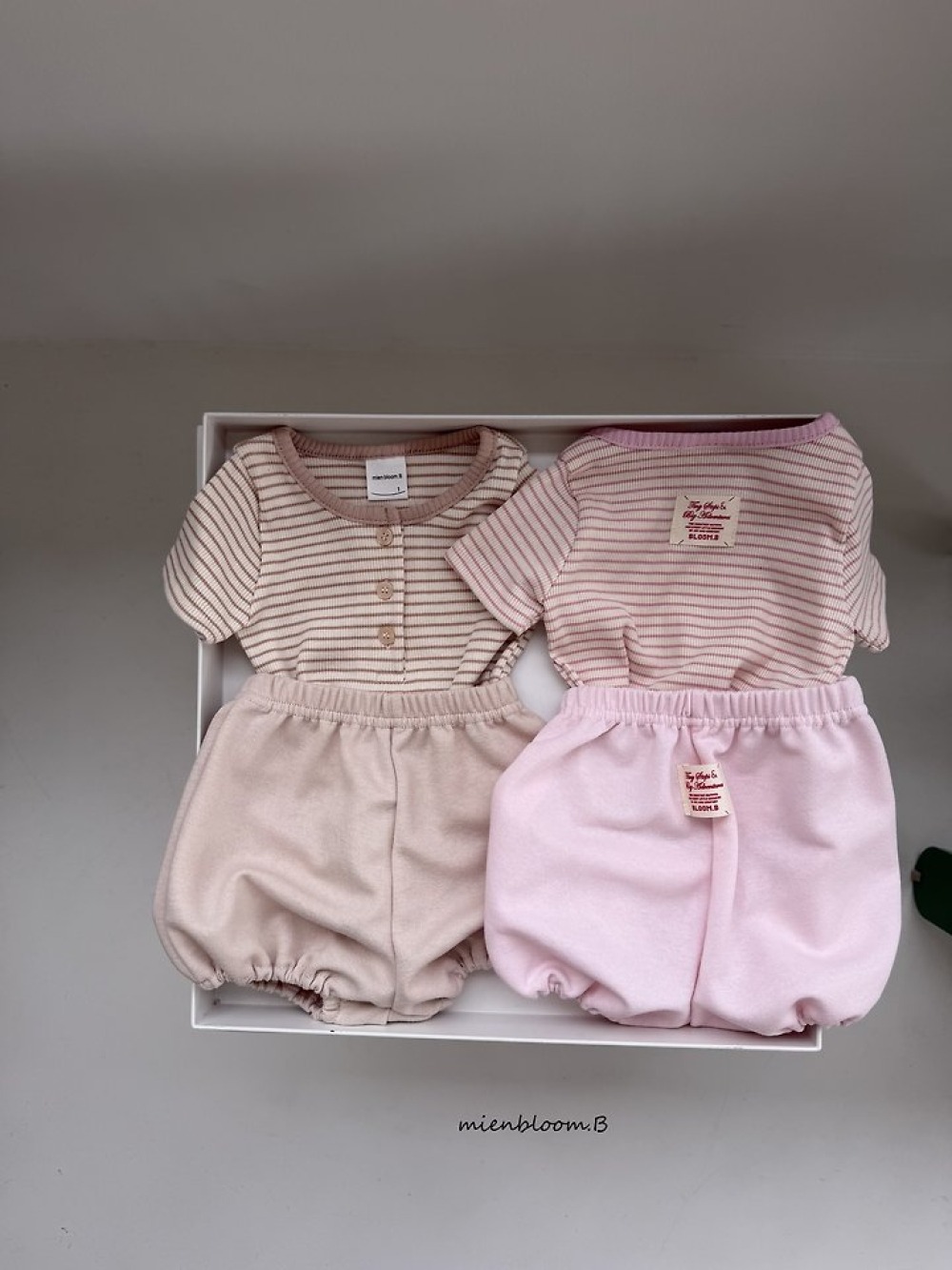 Bloom.b42｜(55cm-118cm) 素面小短褲