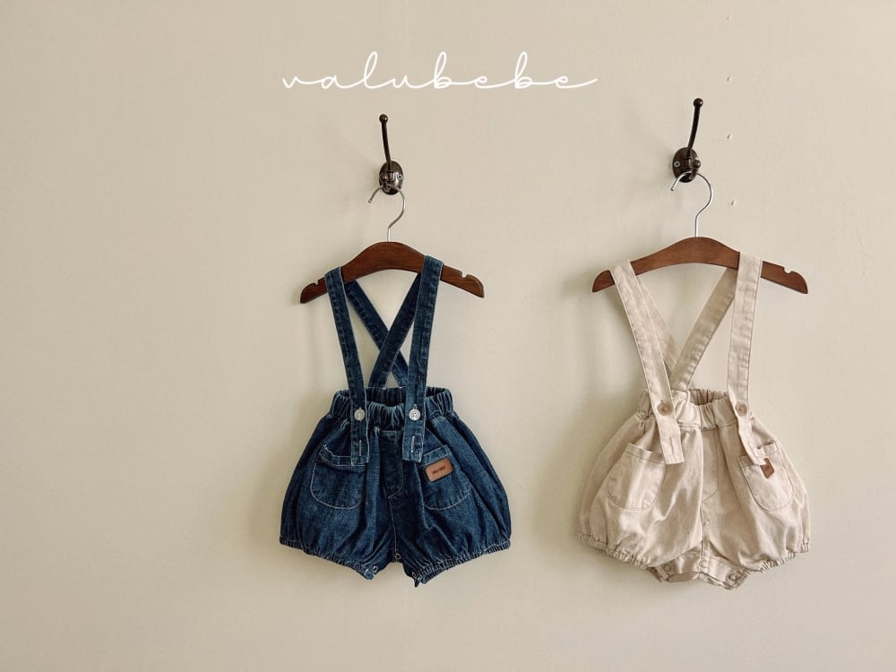 Valubebe 32｜(65-80cm) 南瓜吊帶褲