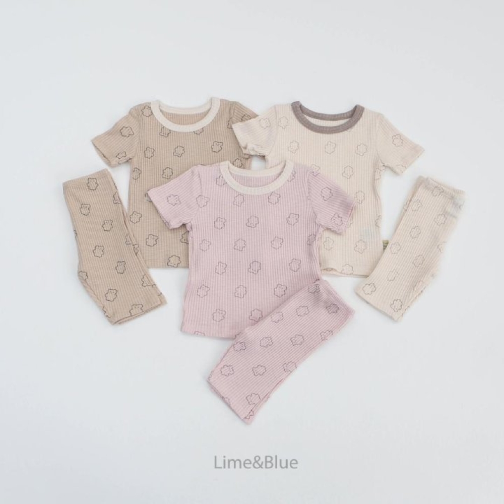 LIME&BLUE21｜(80-118cm)  莫代爾果凍熊套裝