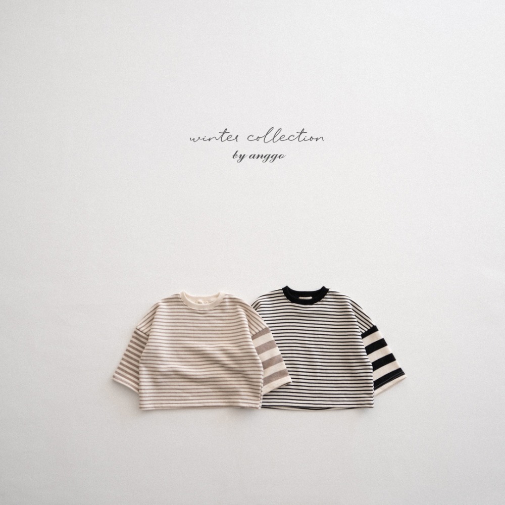 anggo11｜(75cm-120cm) 條紋設計上衣