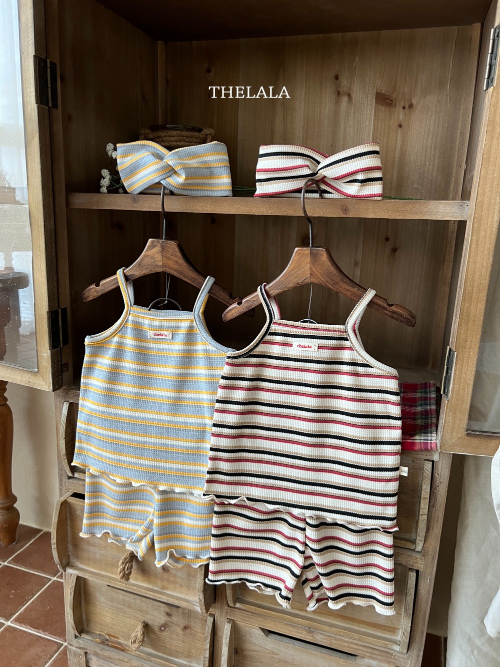 thelala34｜ (free) 條紋髮帶