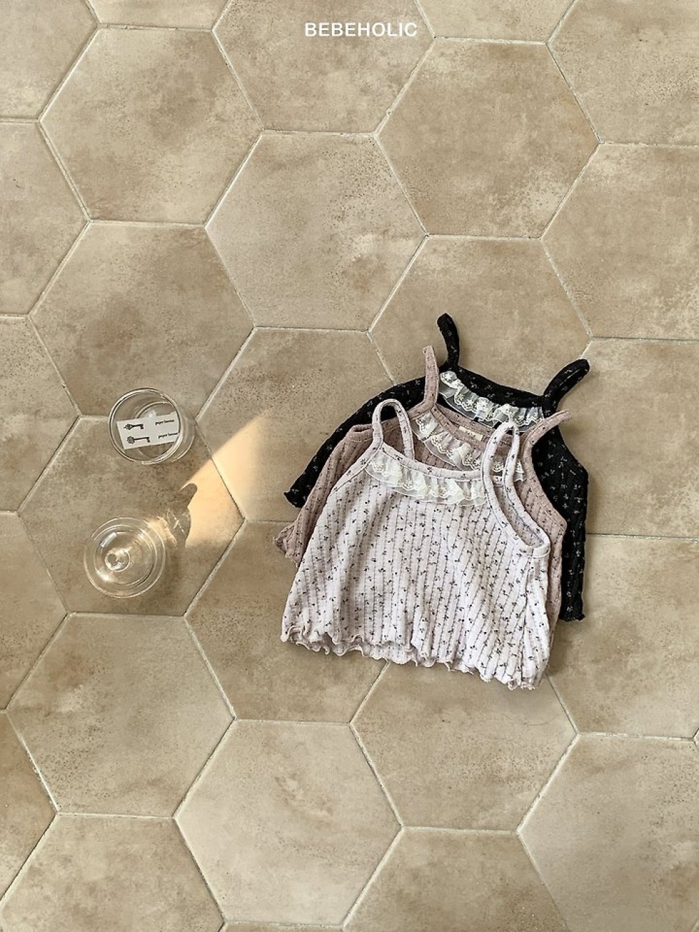 Bebe holic38｜(3m-18m) 蕾絲胸花小可愛