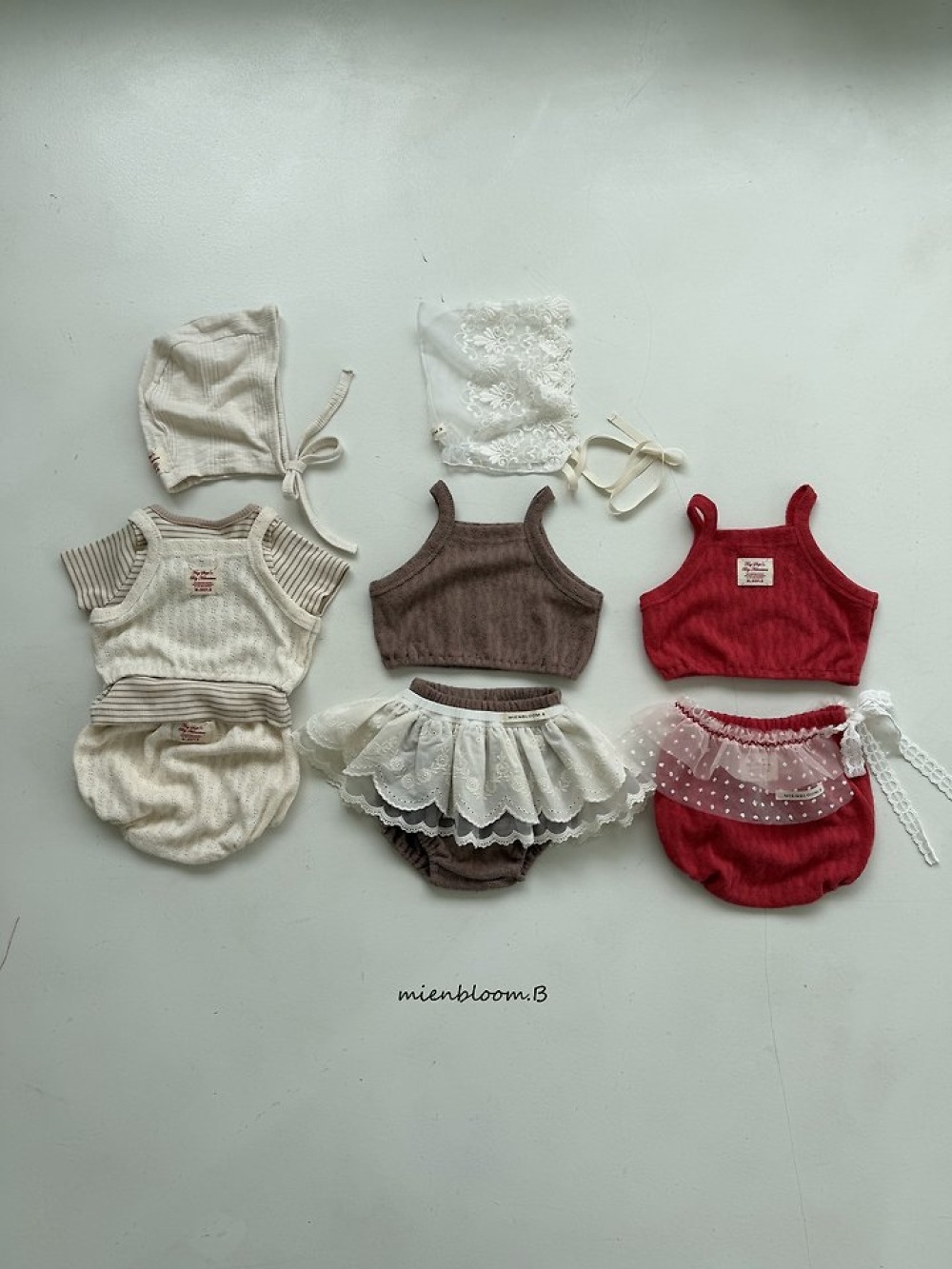 Bloom.b41｜(55cm-118cm) 針織小背心