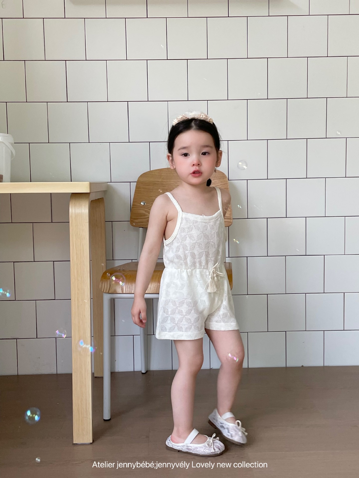 JE15｜(80-120cm) 透氣細肩連身衣