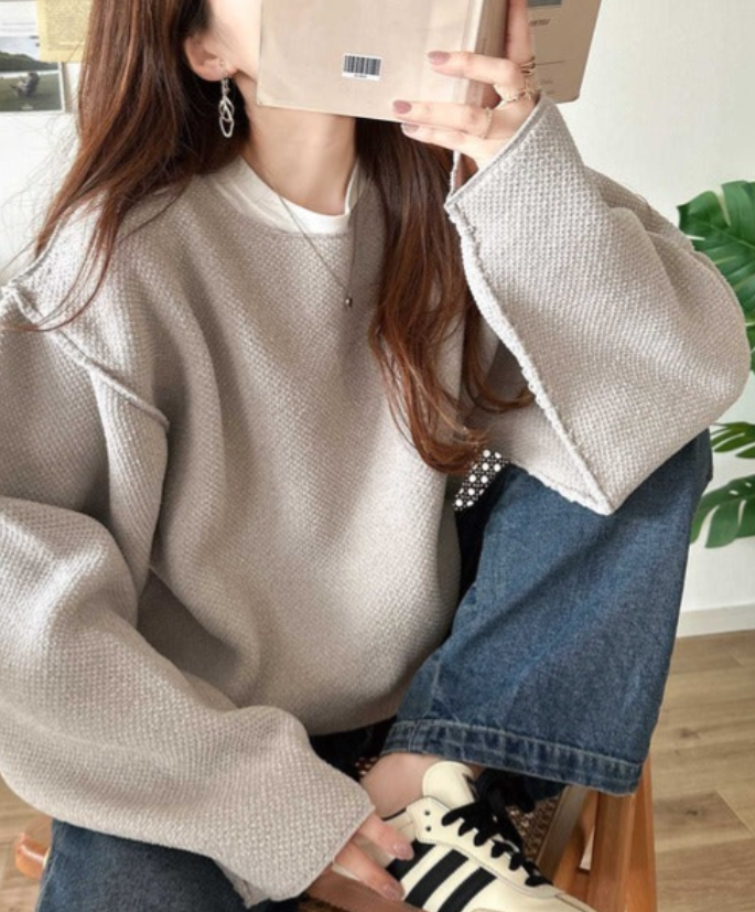 classical elf 寬鬆編織針織衫 毛衣