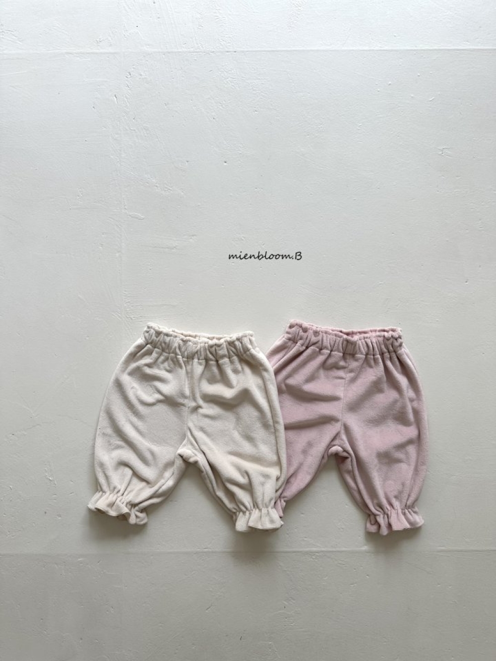 Bloom.b28｜(0m-24m/85cm-125cm) 刷絨縮口褲