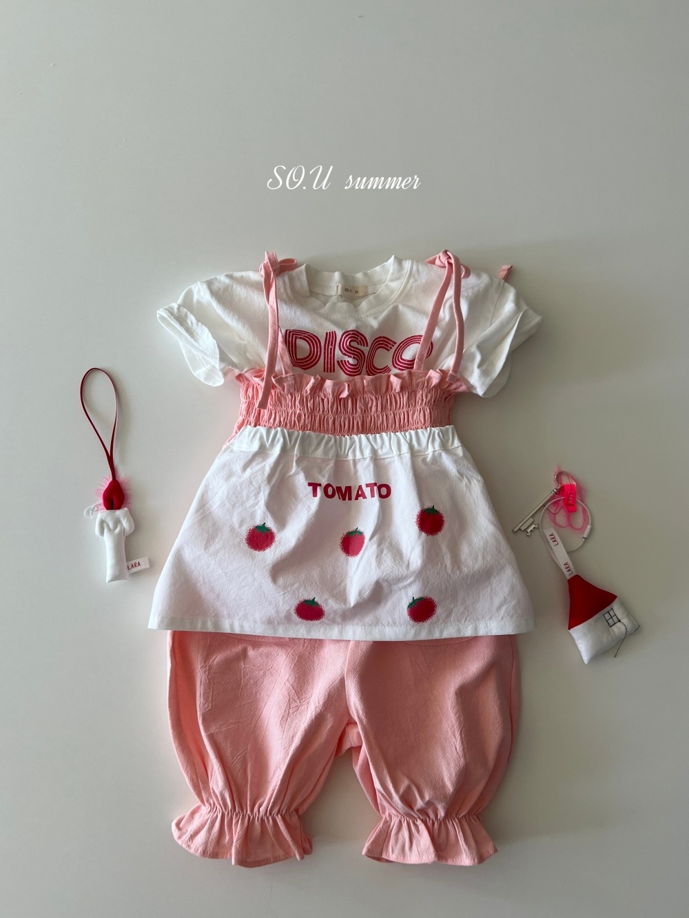 SO.U08｜(6m-4y) 印花草莓圍裙