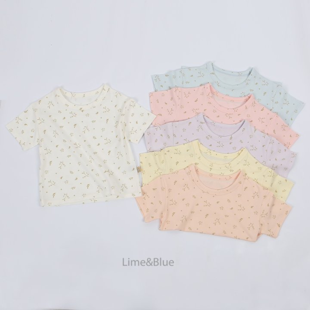 LIME&BLUE11｜(80-118cm)  黃油花居家服