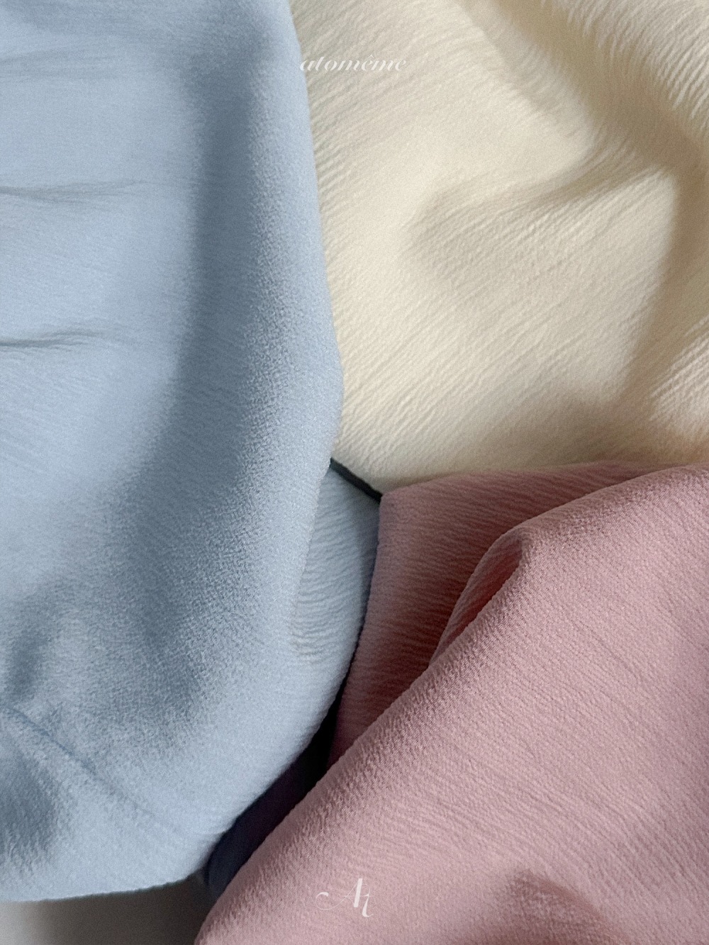 Atomeme38｜(70-110) 素面縮口褲