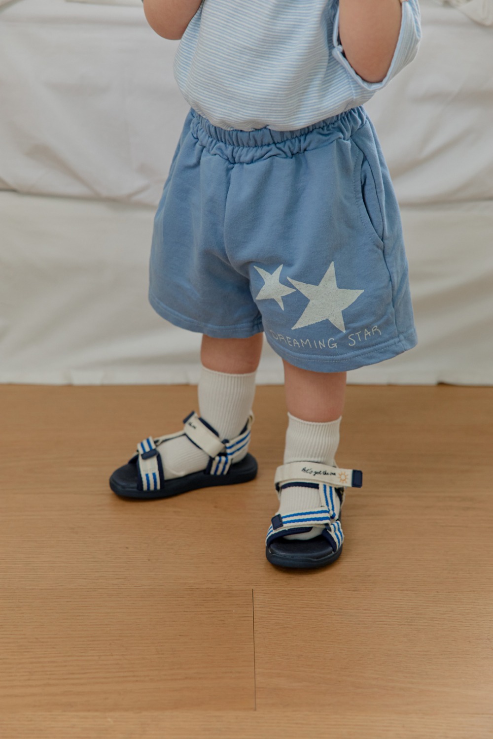 onu13｜(70cm-115cm) 星星印花棉褲