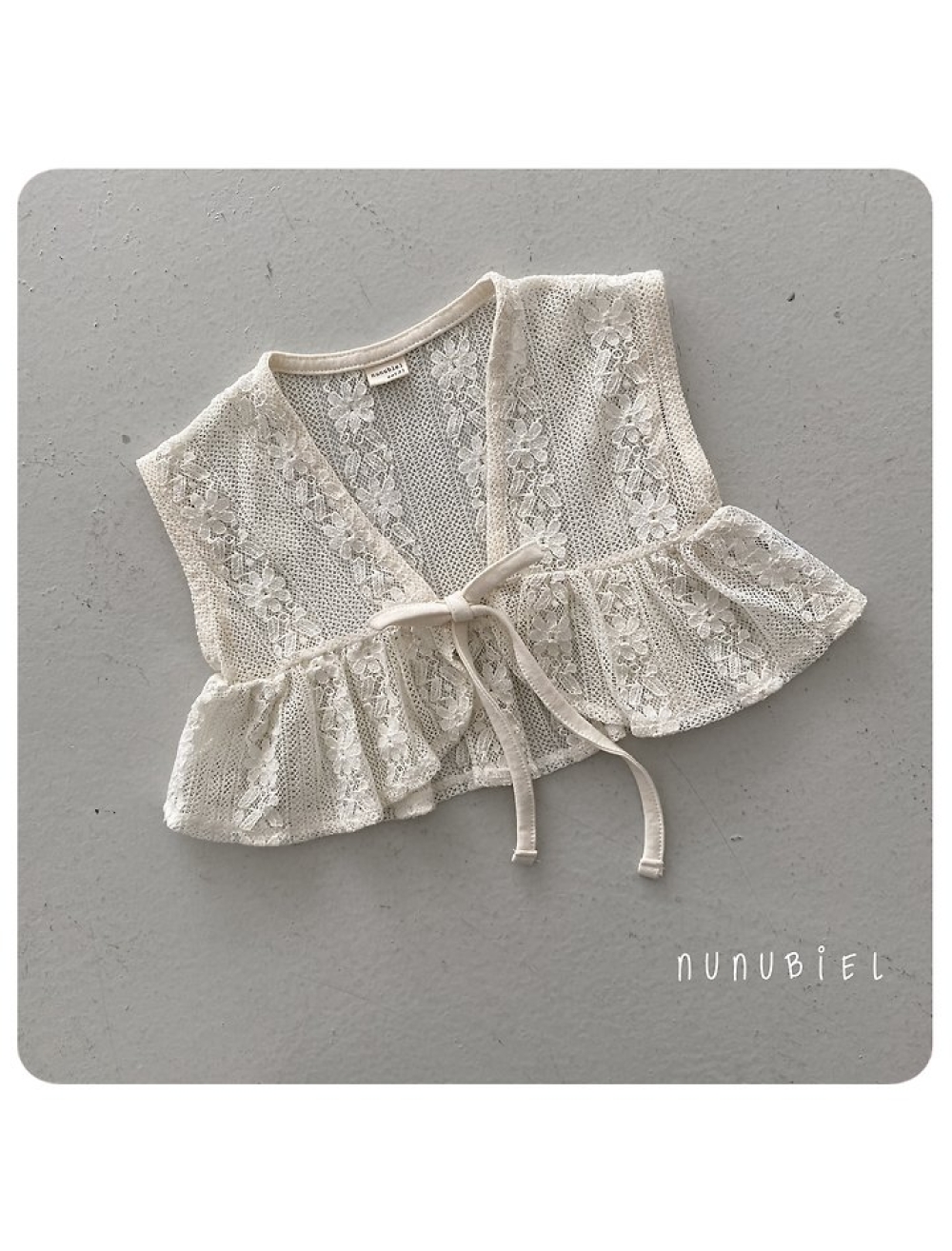 NUNU BIEL19|(75-115cm) 蕾絲娃娃裝背心 NUNU BIEL19|(75-115cm) 蕾絲娃娃裝背心