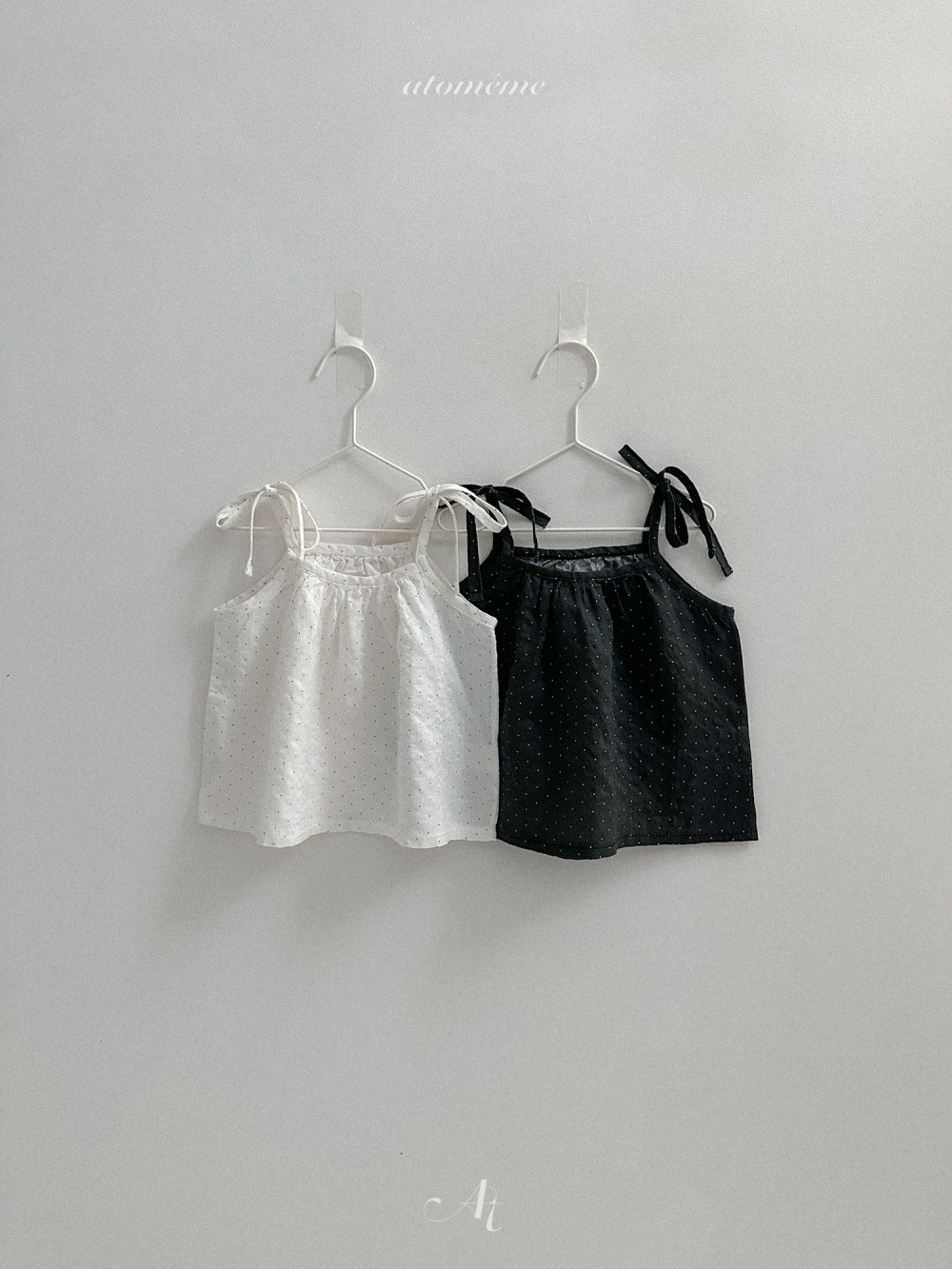 Atomeme31｜(70-110) 綁帶波點背心
