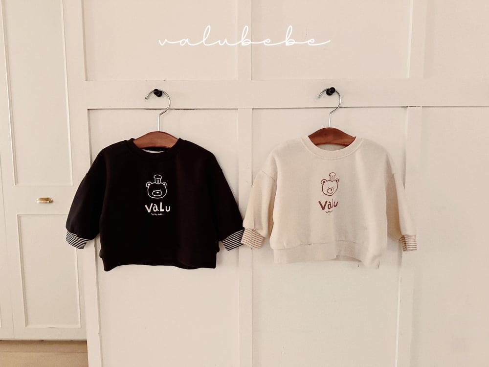 Valubebe10｜(65-90) Valu小熊上衣