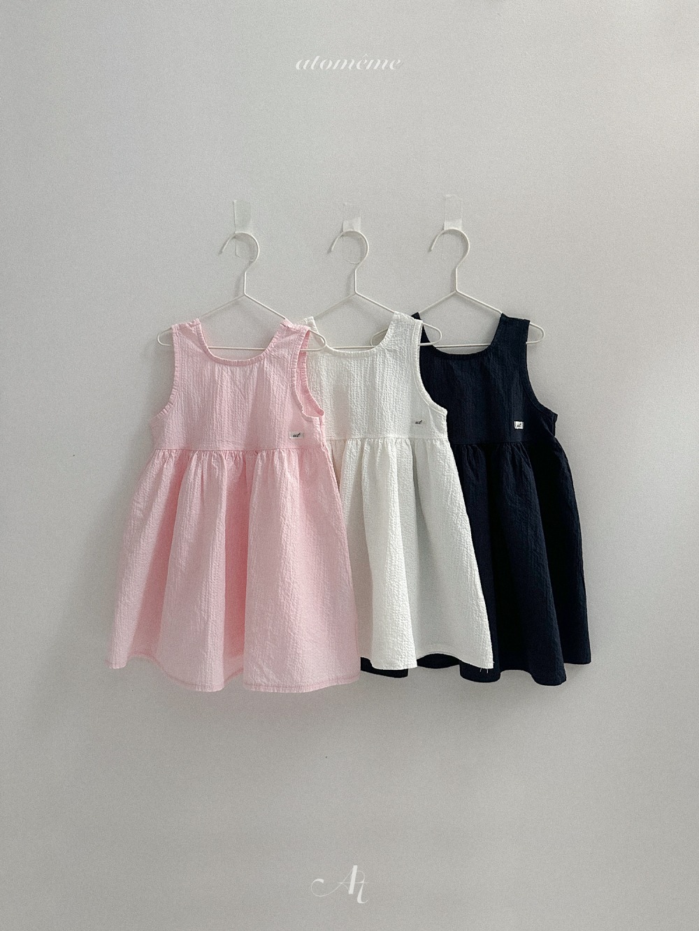 Atomeme14｜(70-110) 抓皺簡約洋裝