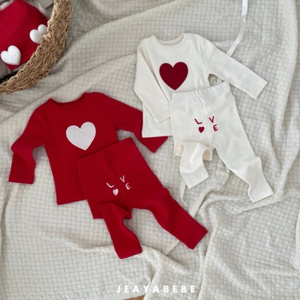 JEAYA10｜(70cm-110cm) 2色小兔印花休閒上衣+拼色內搭褲(複製)