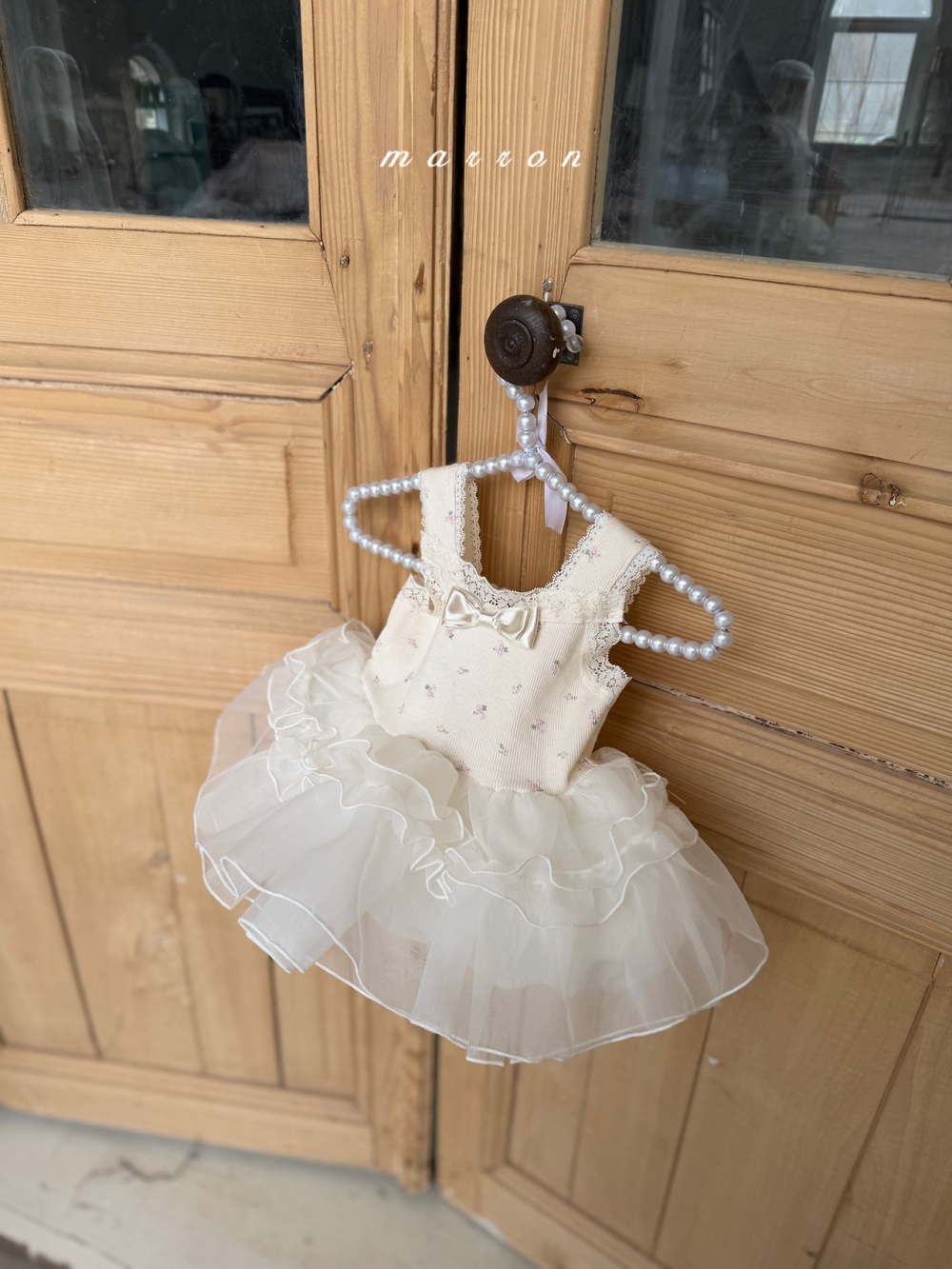 Marron11｜(3m-18m 1y-6y) 芭蕾舞紗裙裝