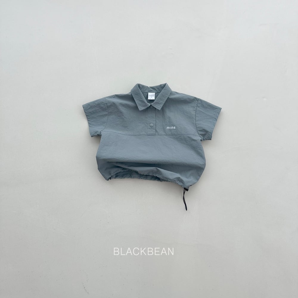 BEAN29｜(84-120cm) 立領字母休閒上衣