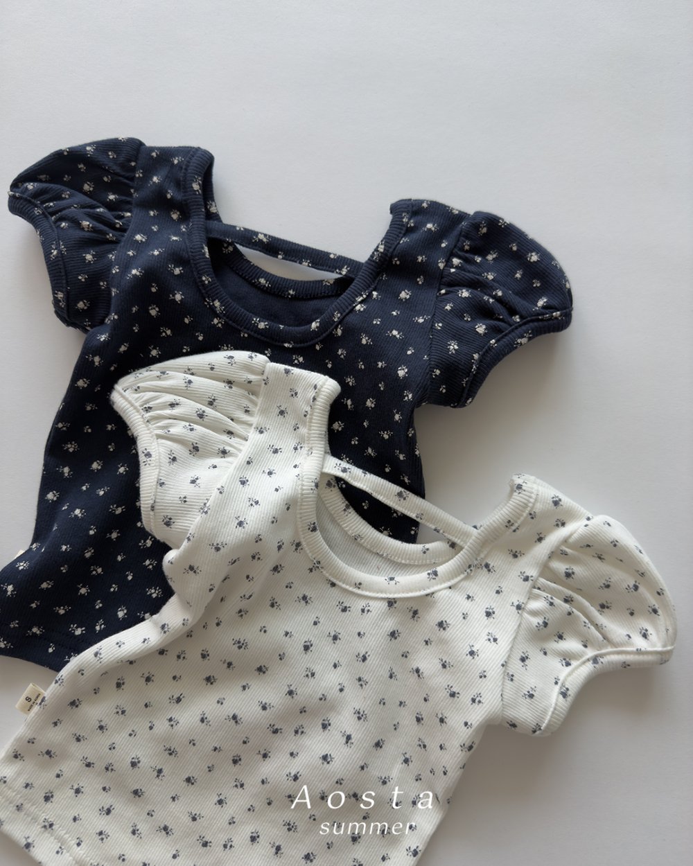 AOSTA05｜(6m-5y) 2色公主泡泡袖上衣