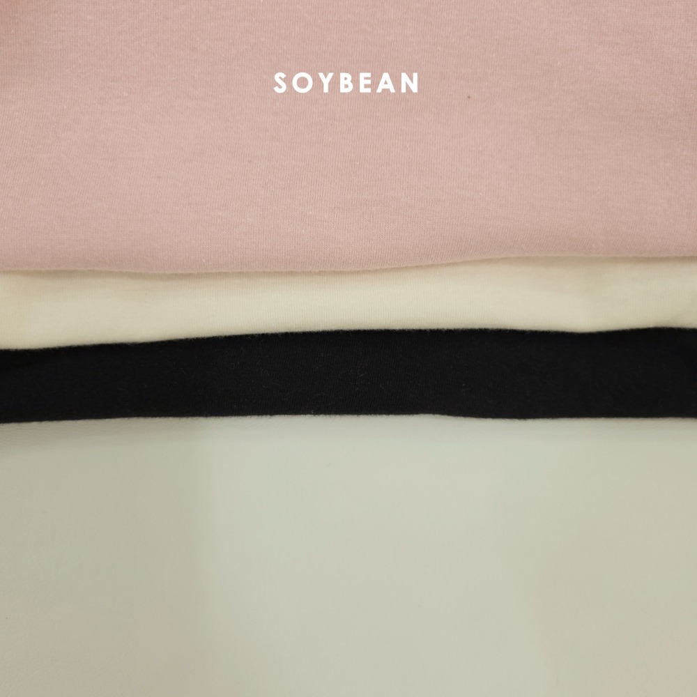 Soybean87｜(75cm-118cm) 素面高領上衣