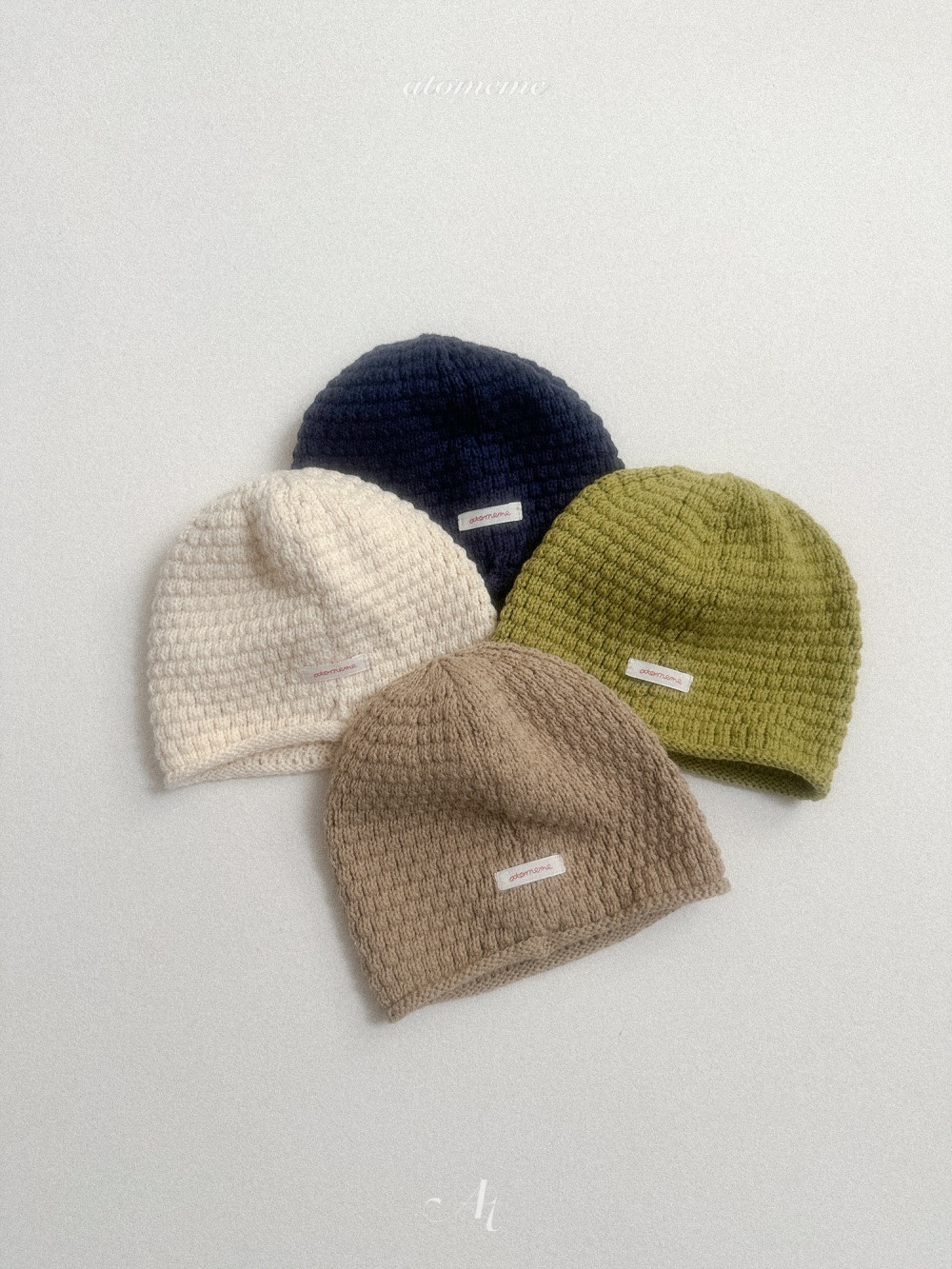Atomeme43｜(70-110) 針織小圓帽