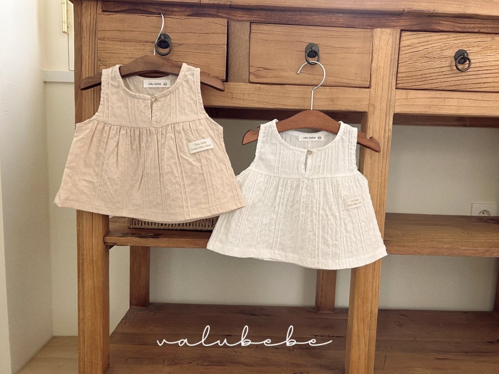 Valubebe 68｜(65-90cm) 胸釦無袖上衣