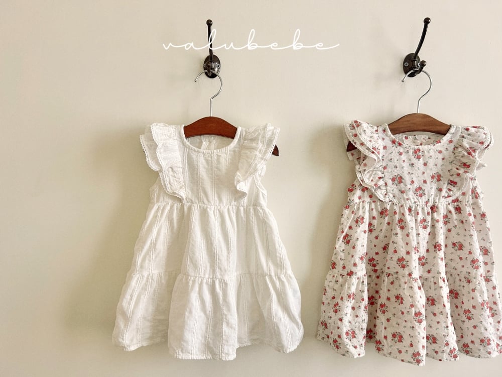 Valubebe 13｜(65-90cm) 荷葉褶邊連身裙