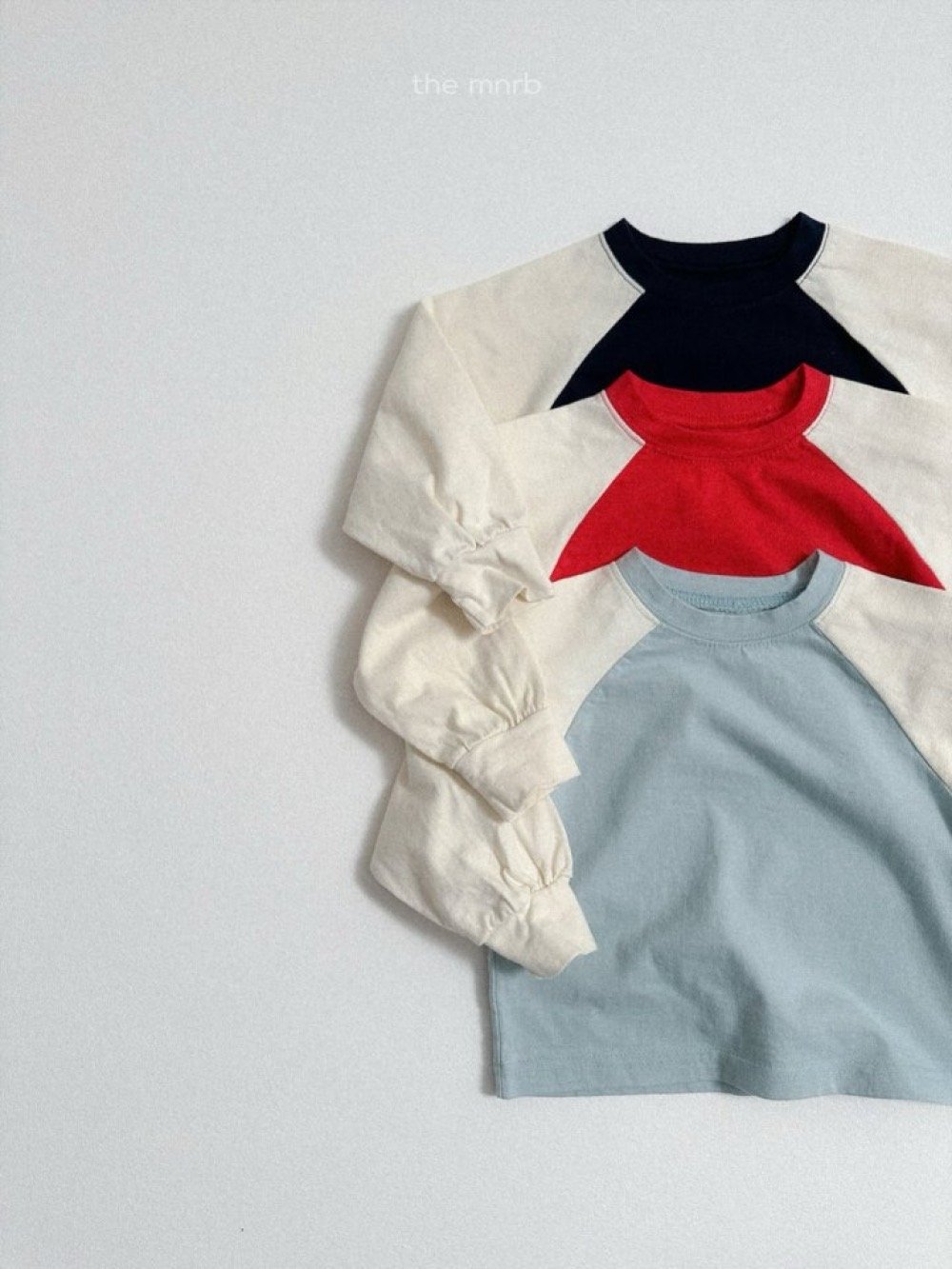 MiniRobe11｜(70-110) 撞色上衣