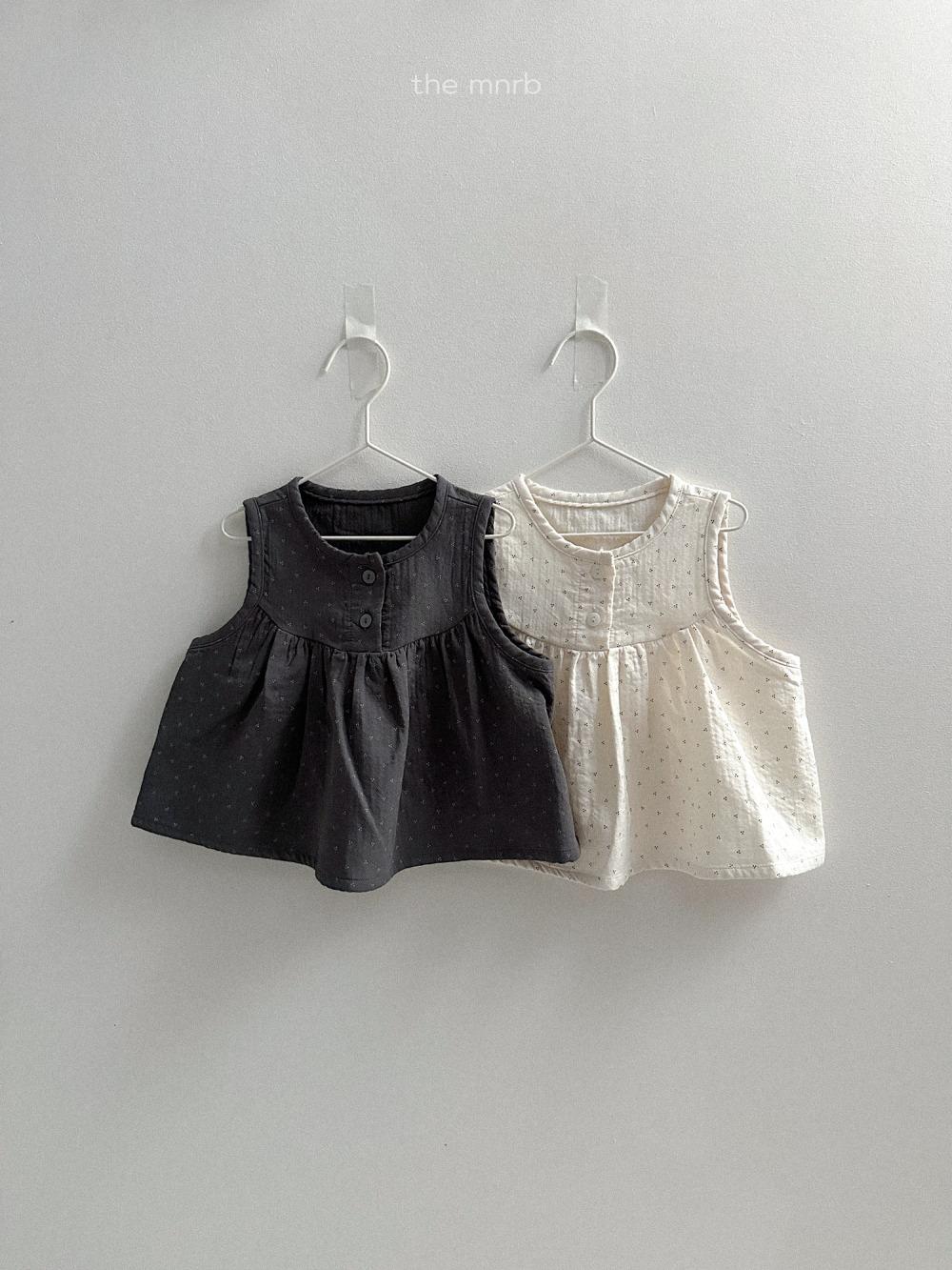 MiniRobe42｜(70-110) 印花傘狀無袖上衣