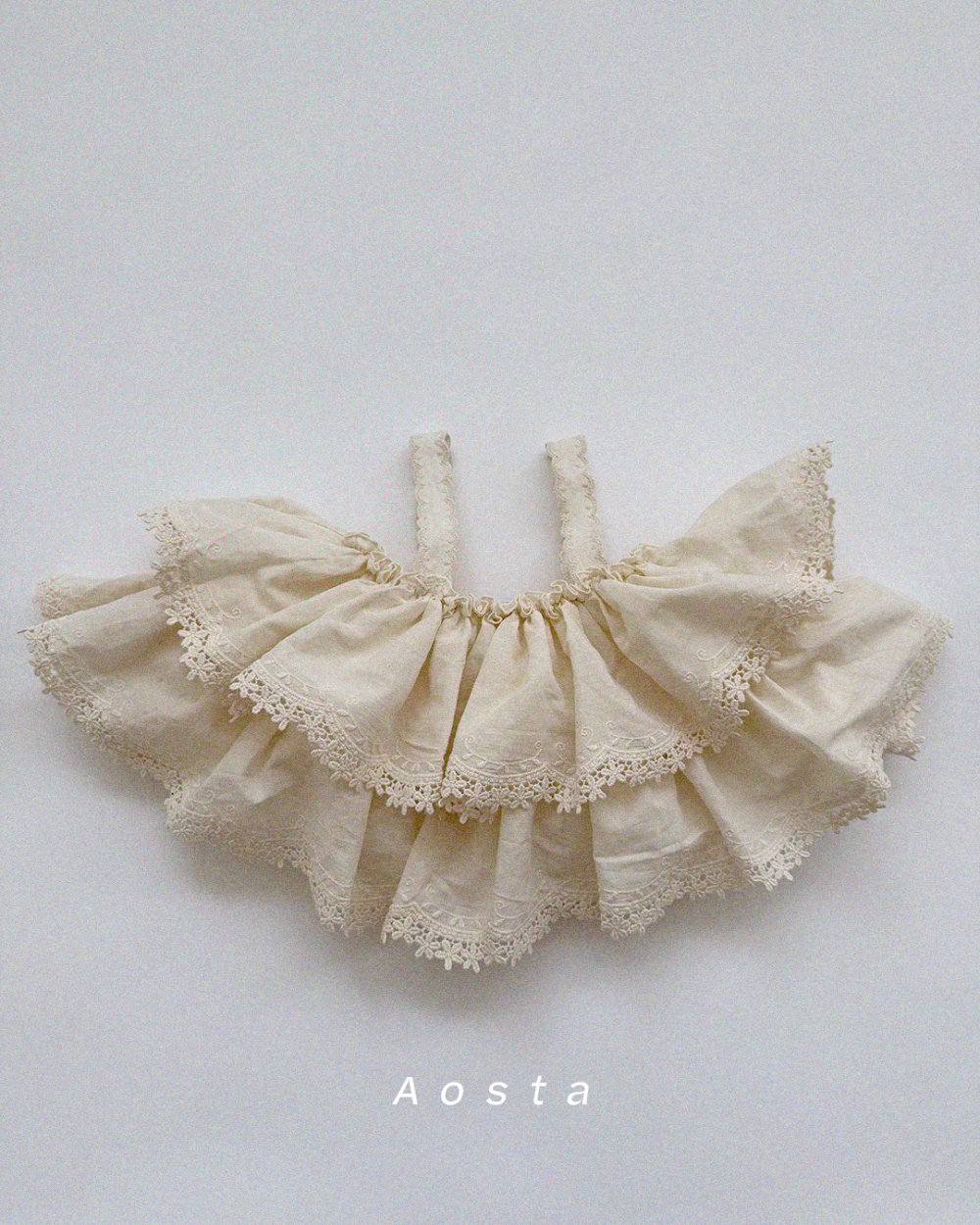 AOSTA13｜(6m-5y) 小花層次背心