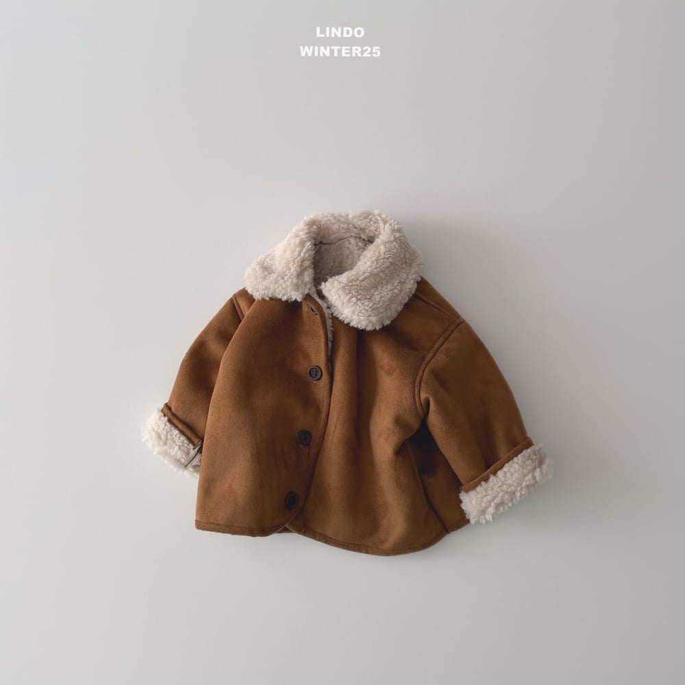Lindo71｜(80cm-125cm) 厚刷毛磨毛外套