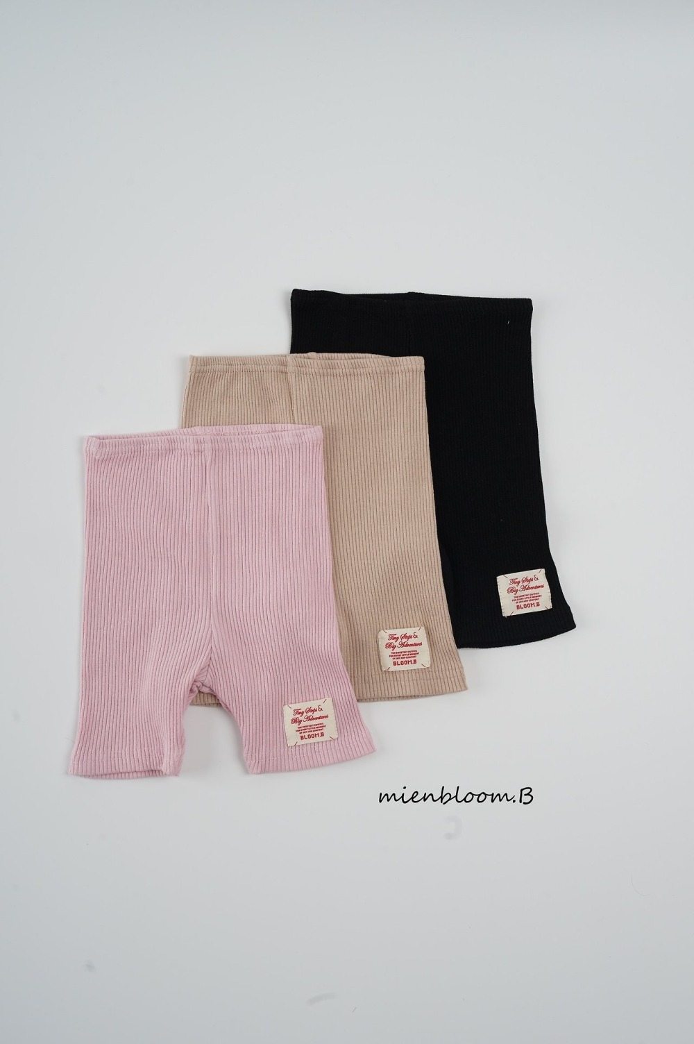 Bloom.b22｜(55cm-118cm) 羅紋素面緊身褲