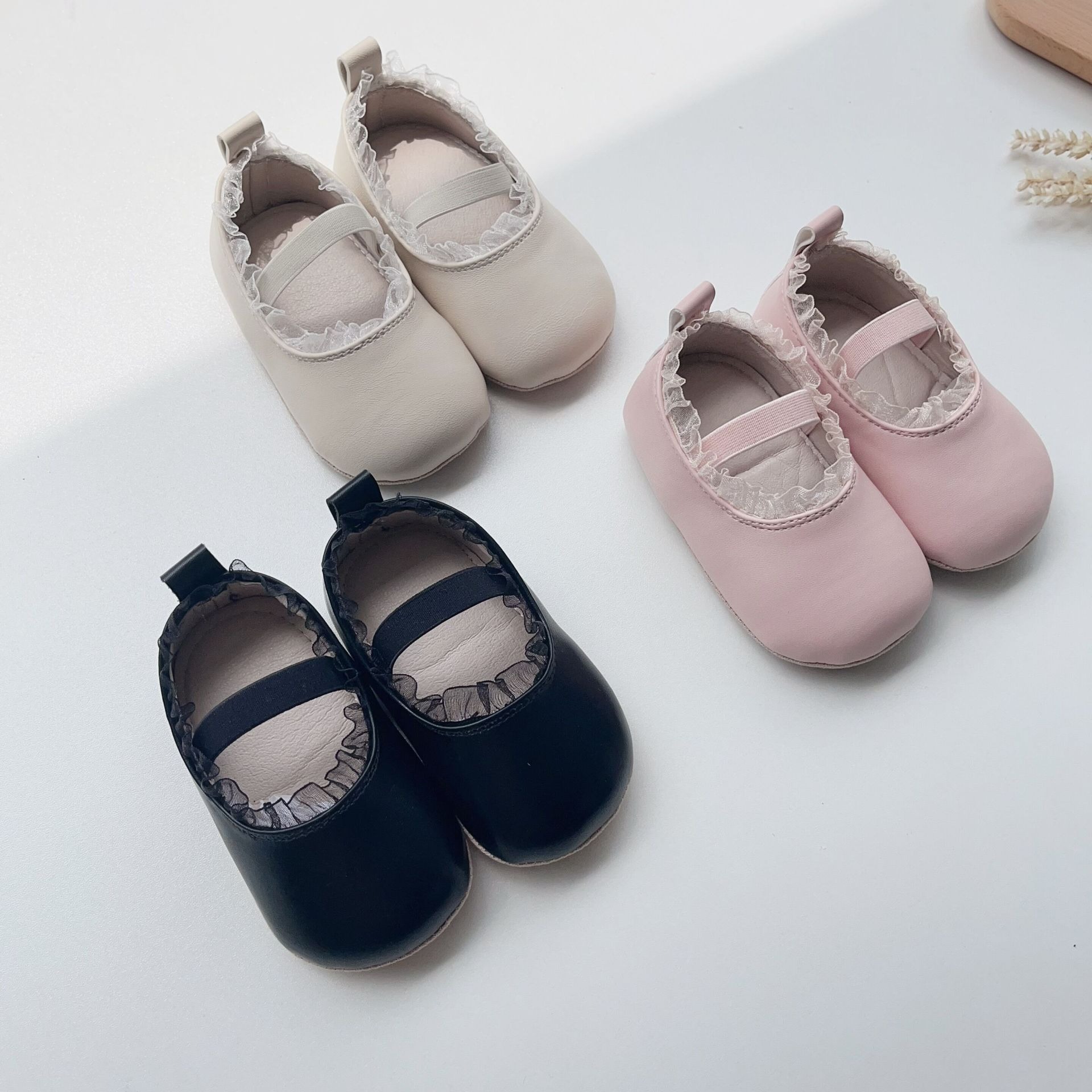 蕾絲娃娃學步鞋