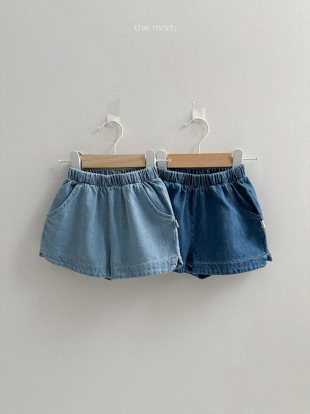 MiniRobe13｜(70-110) 滾邊輕便牛仔褲