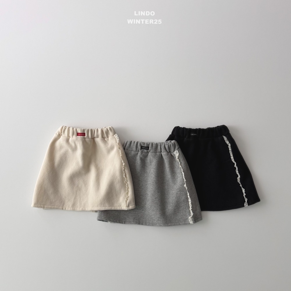 Lindo59｜(80cm-125cm) 蕾絲滾邊棉裙