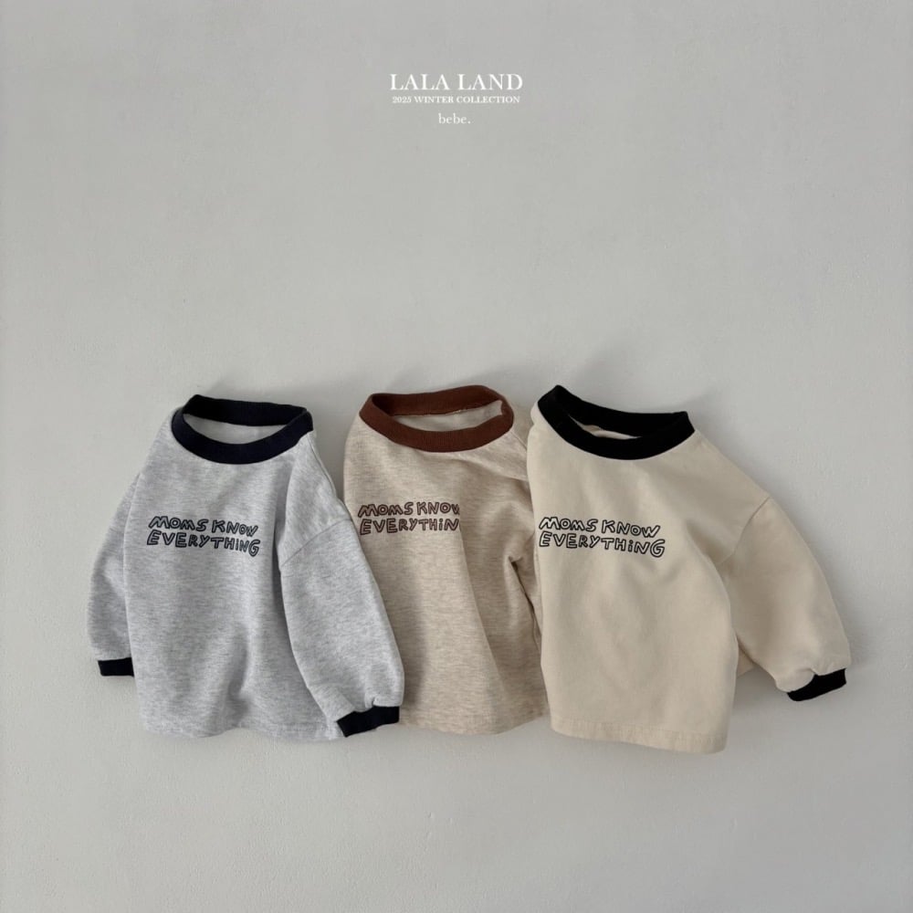 lala land29｜(60cm-83cm) 3色簡約滾邊色上衣