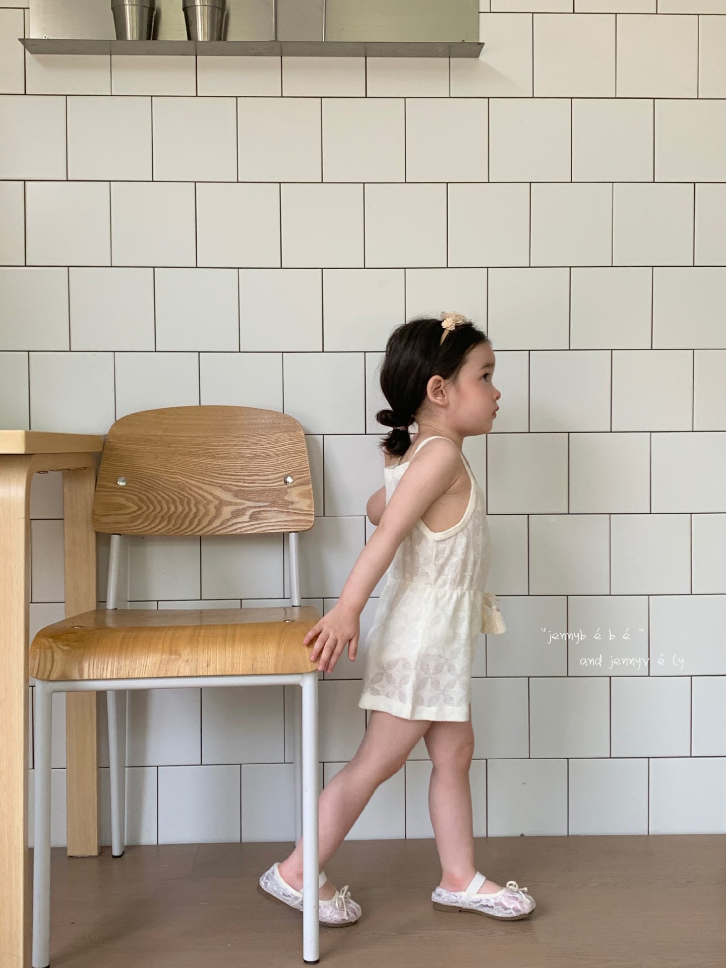 JE15｜(80-120cm) 透氣細肩連身衣