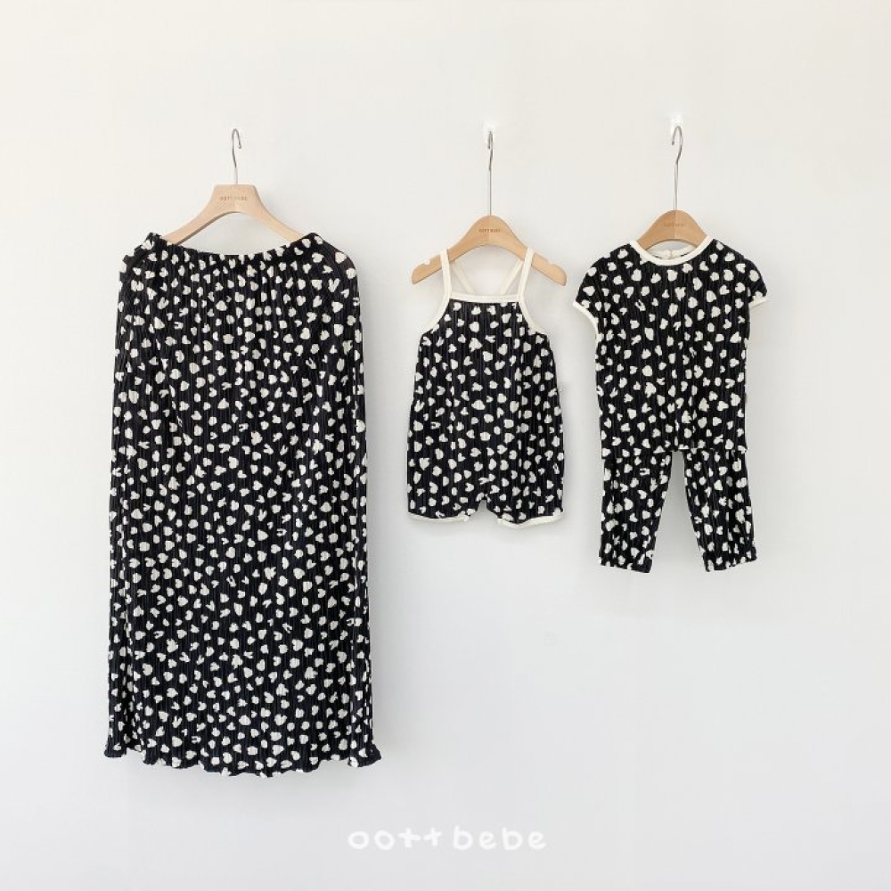 Oottbebe07｜(0m-12m  1y-7y  MOM)  小豹紋親子裝