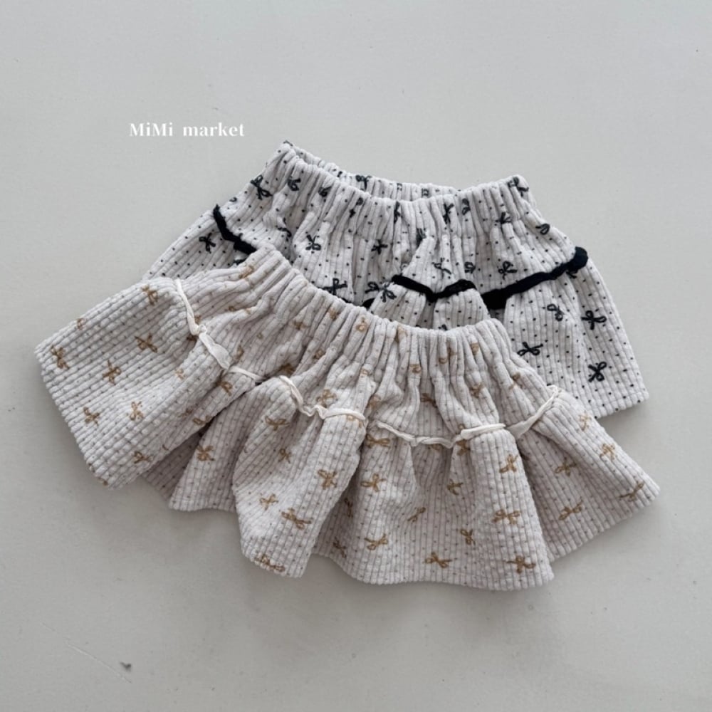 mimi market24 (65-85cm)  蝴蝶結蛋糕裙