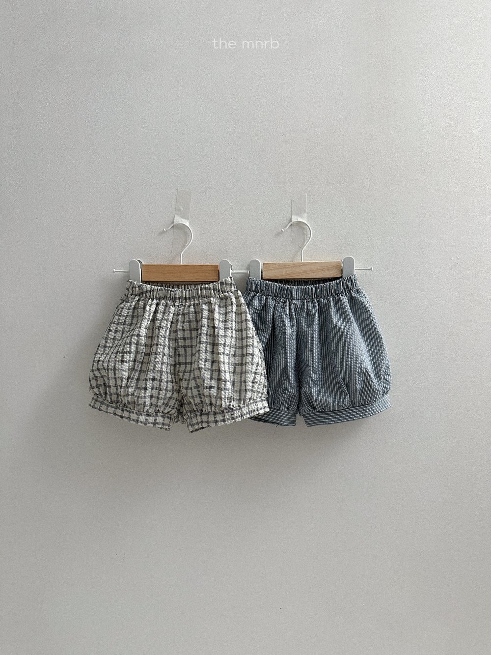 MiniRobe29｜(70-110) 格紋/條紋蓬蓬短褲