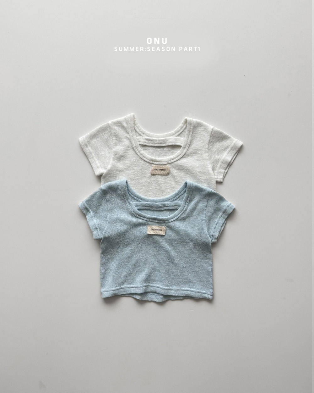 onu01｜(70cm-115cm) U圓領上衣