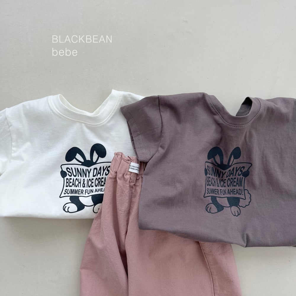 BEAN18｜(65-120cm) 看書兔兔上衣