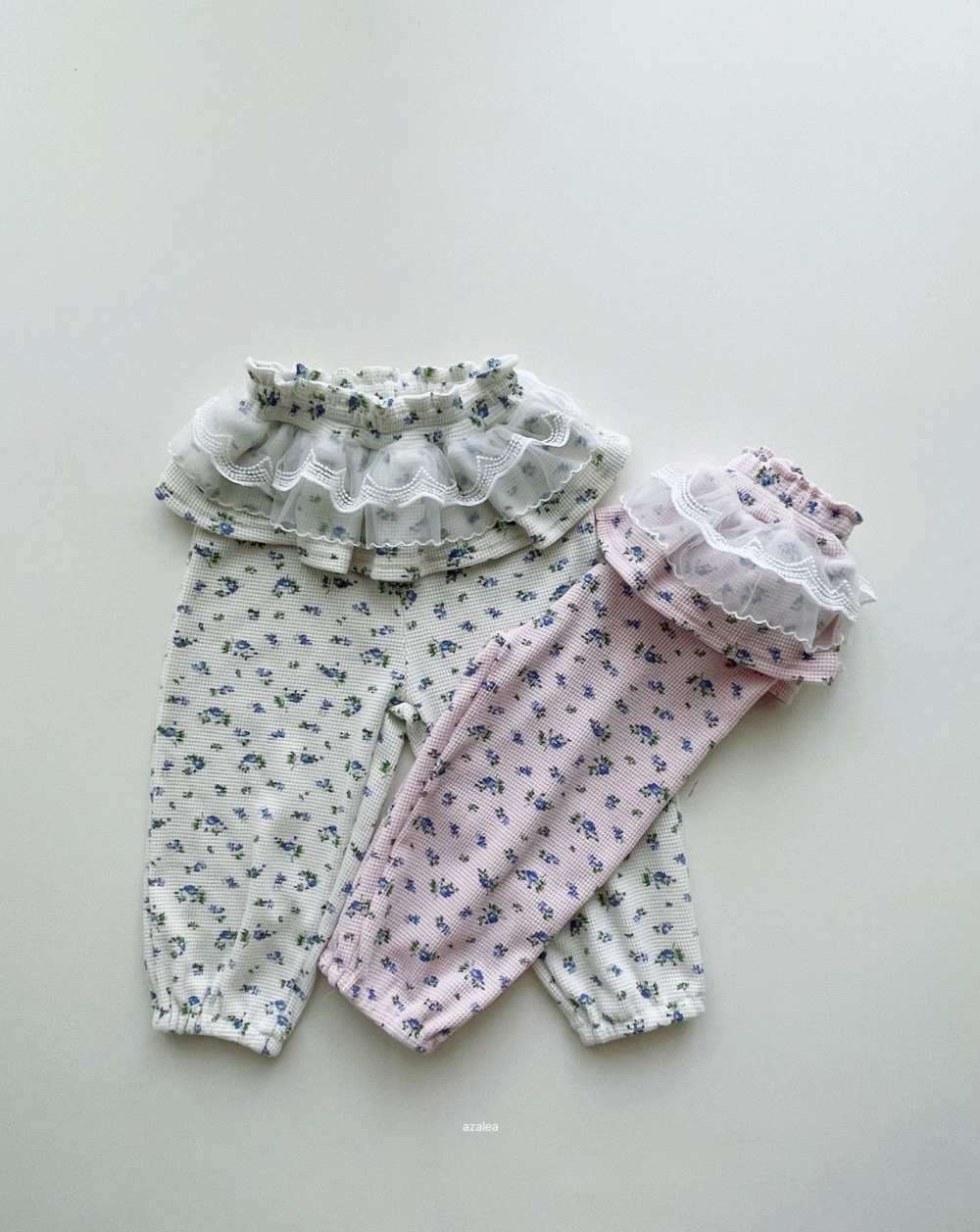 Azalea22｜(85-125cm) 小碎花餅蕾絲褲