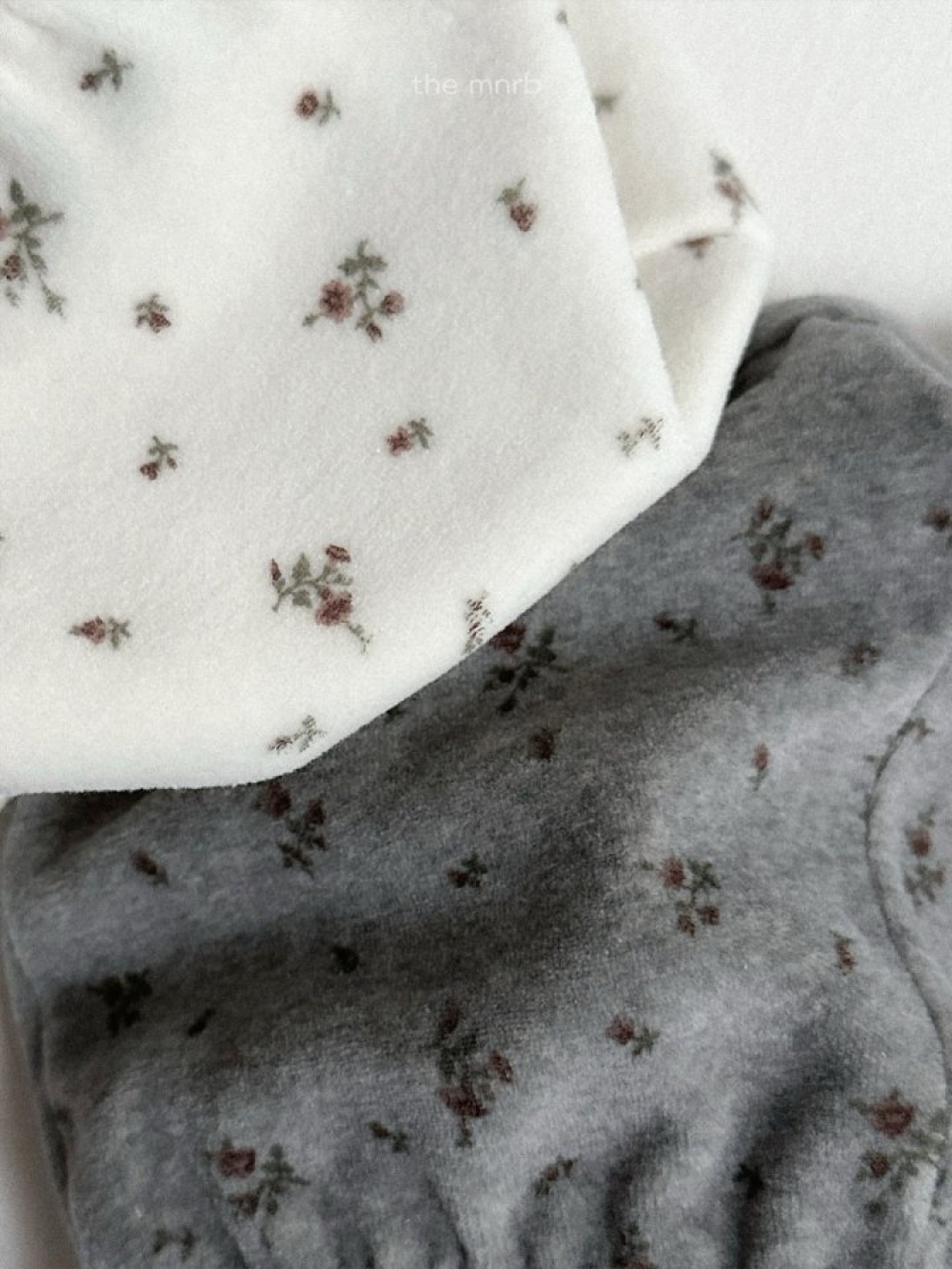 MiniRobe14｜(70-110) 碎花毛圈短褲