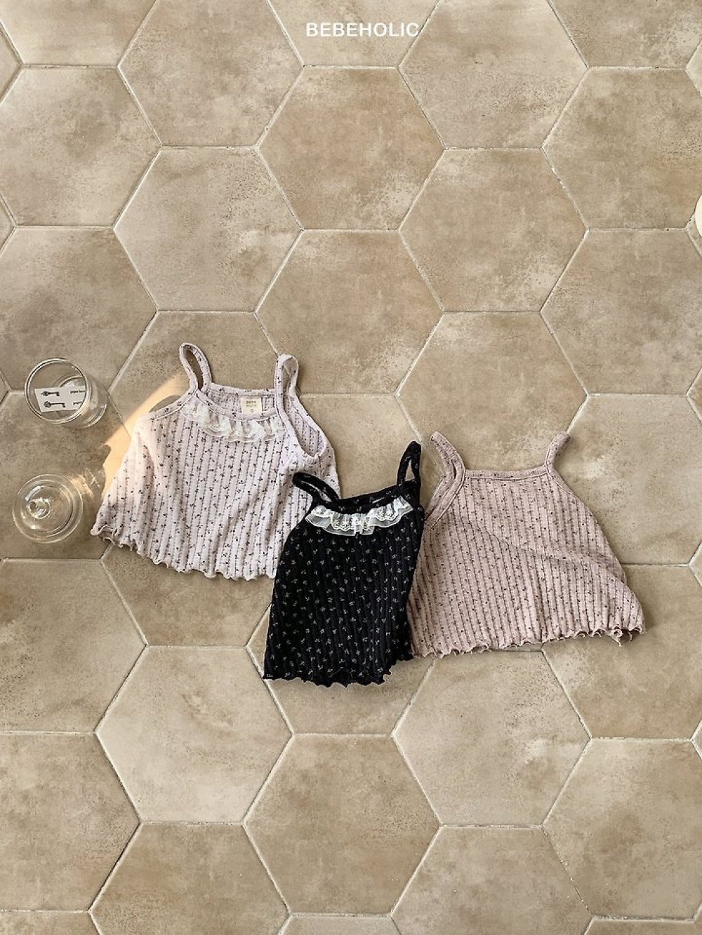 Bebe holic38｜(3m-18m) 蕾絲胸花小可愛