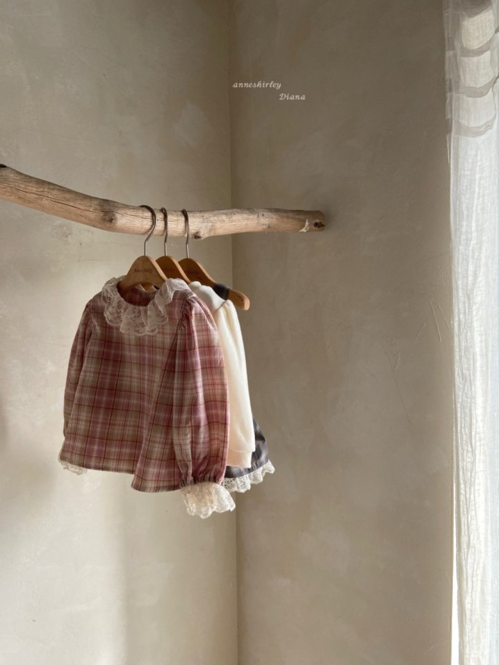 Anne Shirley21｜(3m-24m) 2色荷葉花領襯衫