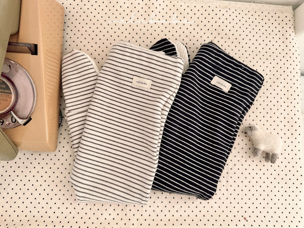 Valubebe06｜(65-80) 條紋褲襪