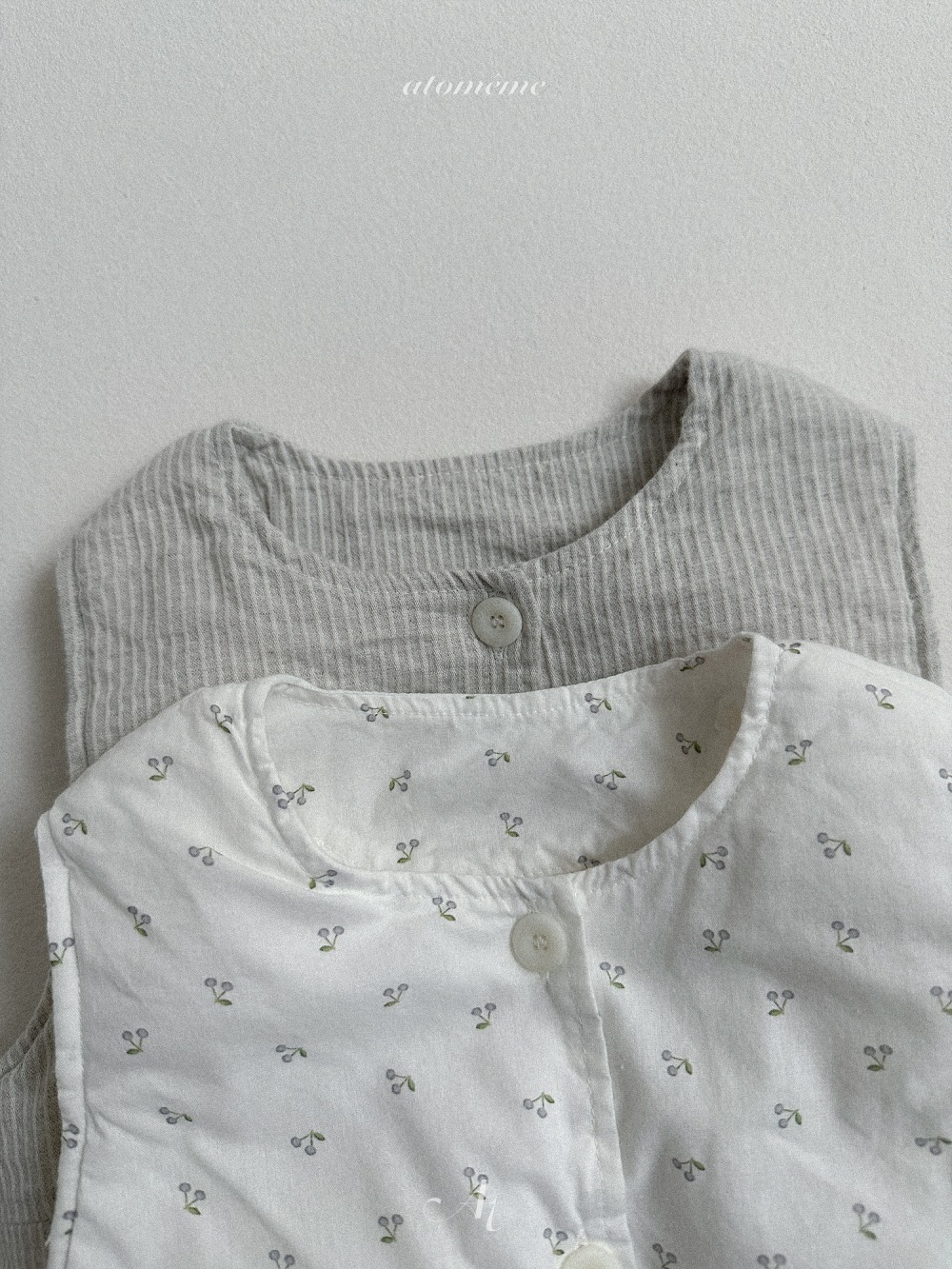 Atomeme40｜(70-110) 印花鋪棉背心