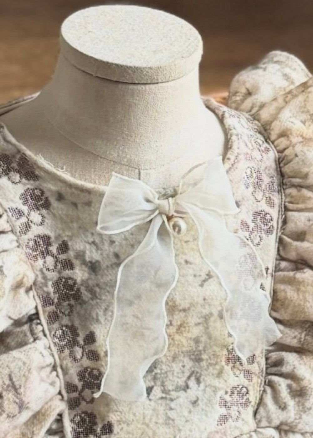 Marron 73｜(free) 波浪蝴蝶紗別針