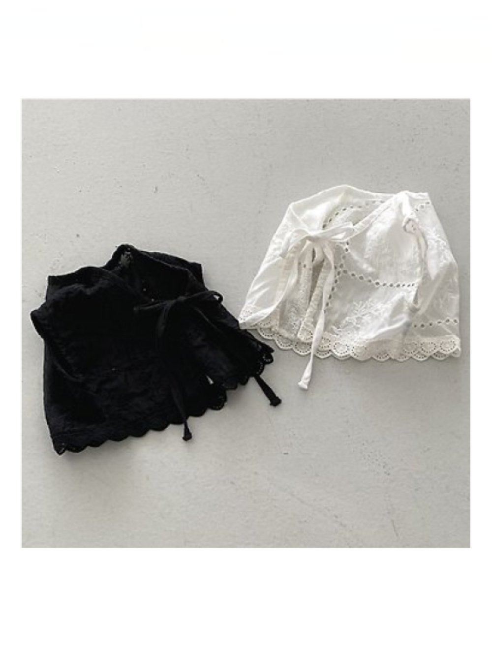 NUNU BIEL12｜(75-115cm) 鏤空荷葉小外套