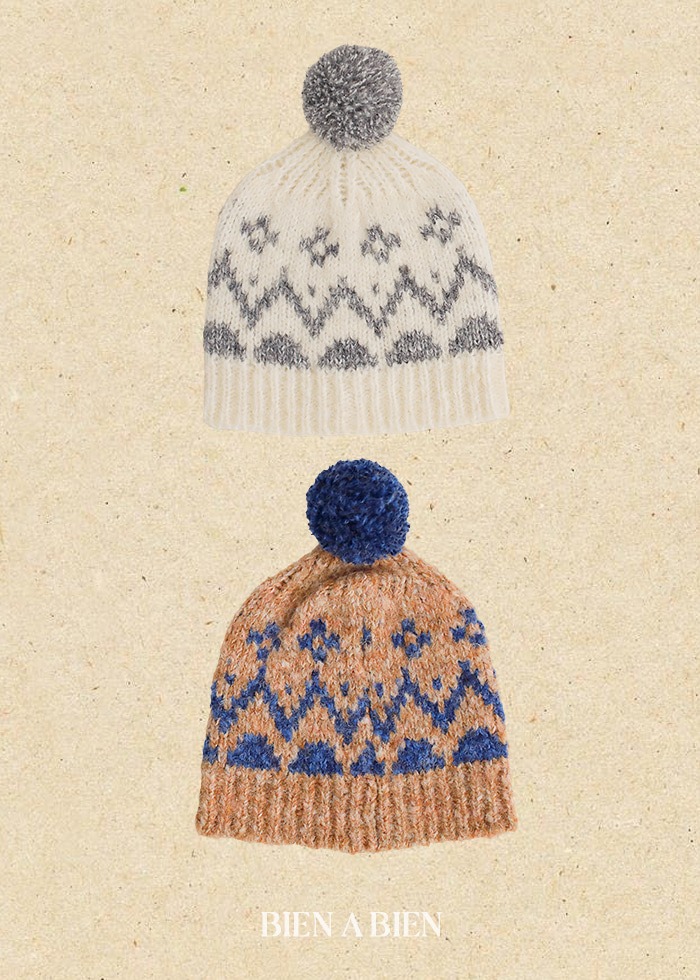 Bien A Bien01｜(free) 提花毛線帽